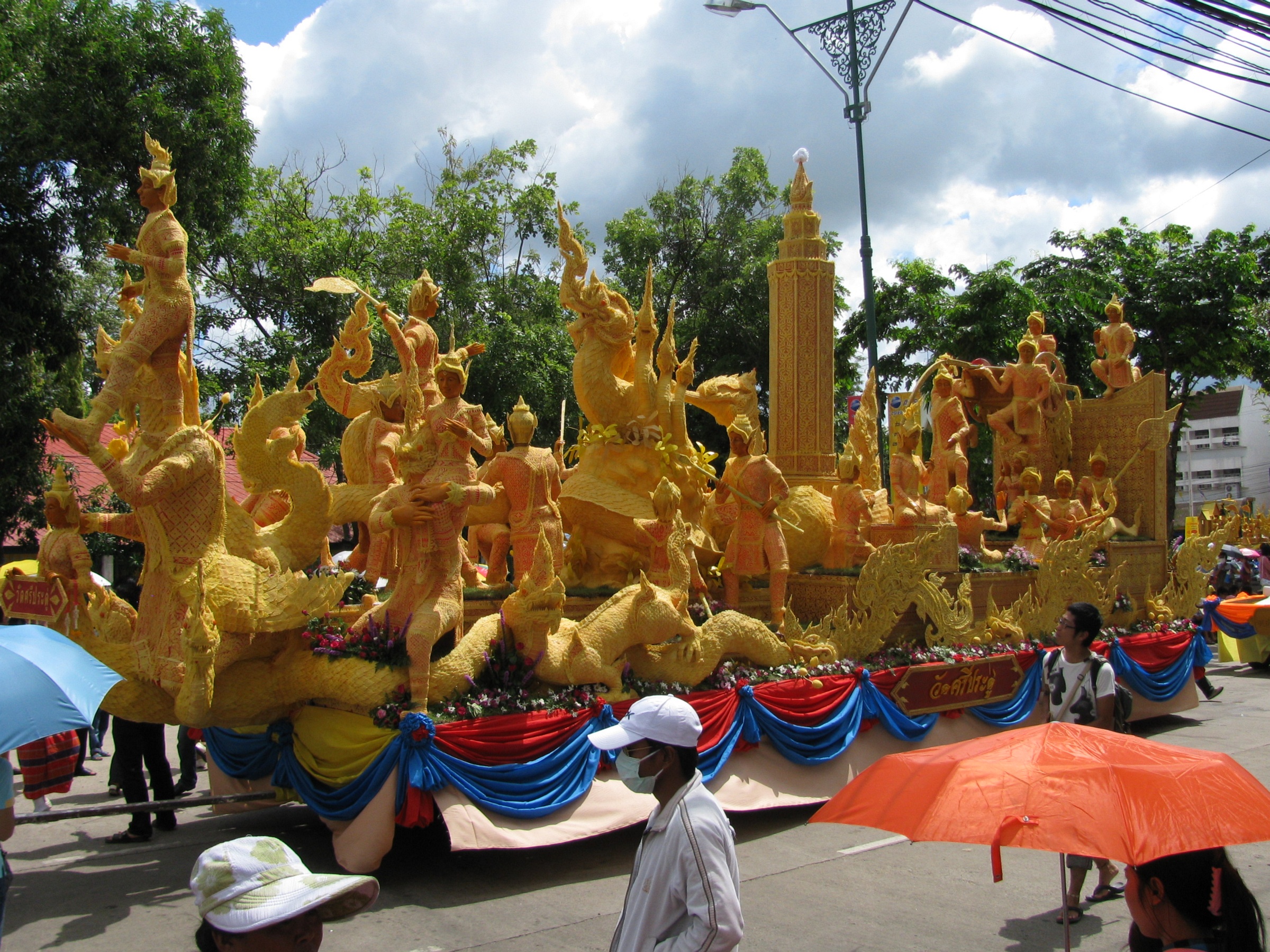 ubon candle festival of thailand